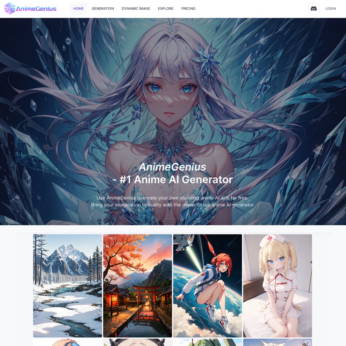 AnimeGenius user interface and dashboard demonstration