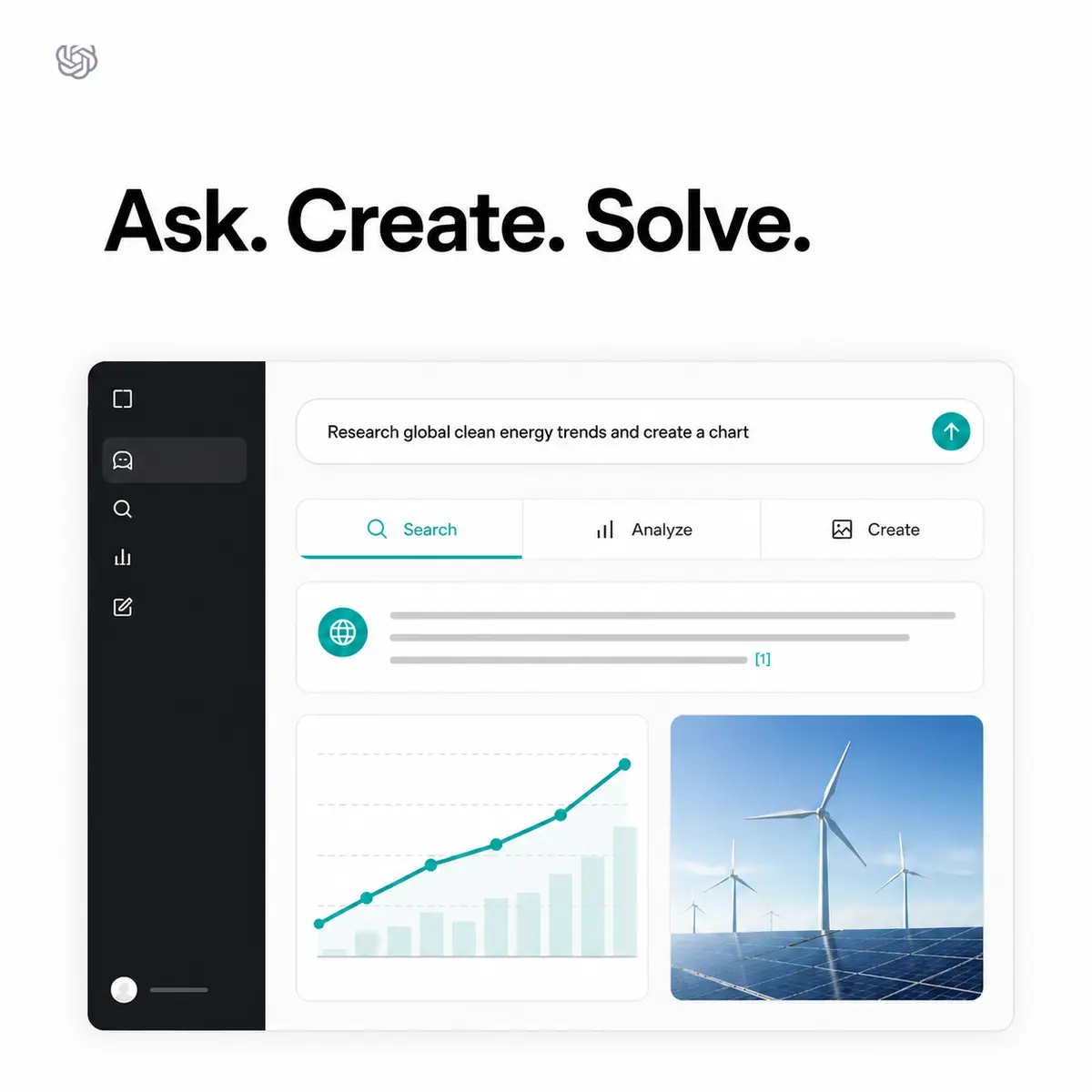 ChatGPT (OpenAI) interface demo