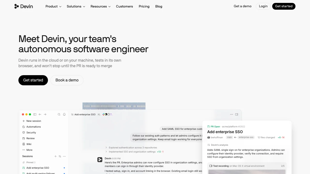 Devin AI Free AI Interface & Workspace