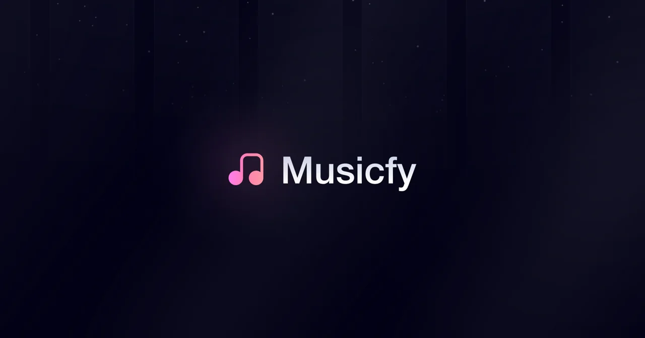 Musicfy user interface and dashboard demonstration