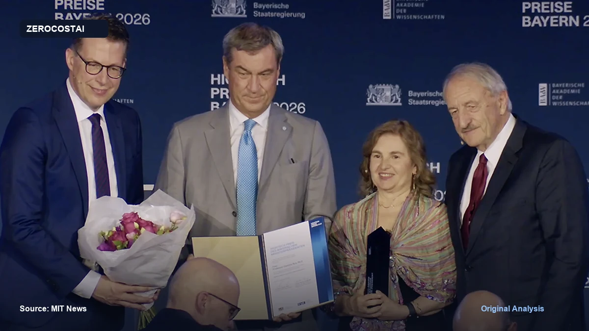 Daniela Rus receives Bavarian Minister-President's High-Tech Prize
