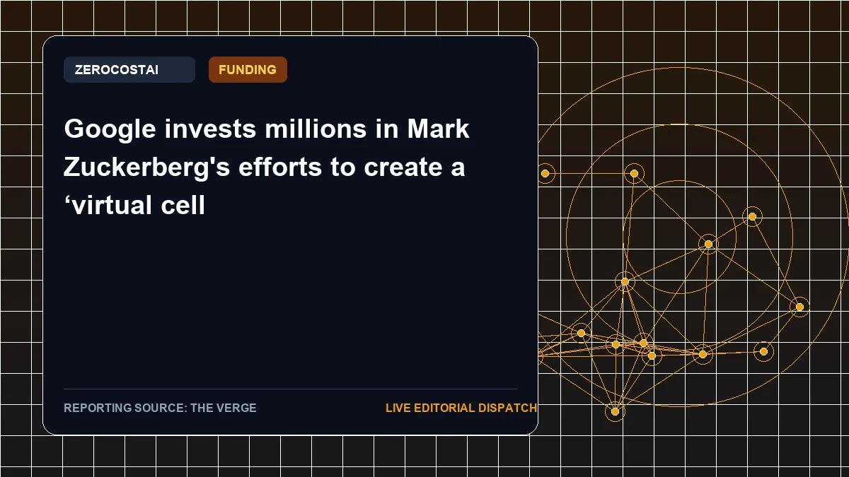 Google invests millions in Mark Zuckerberg's efforts to create a ‘virtual cell