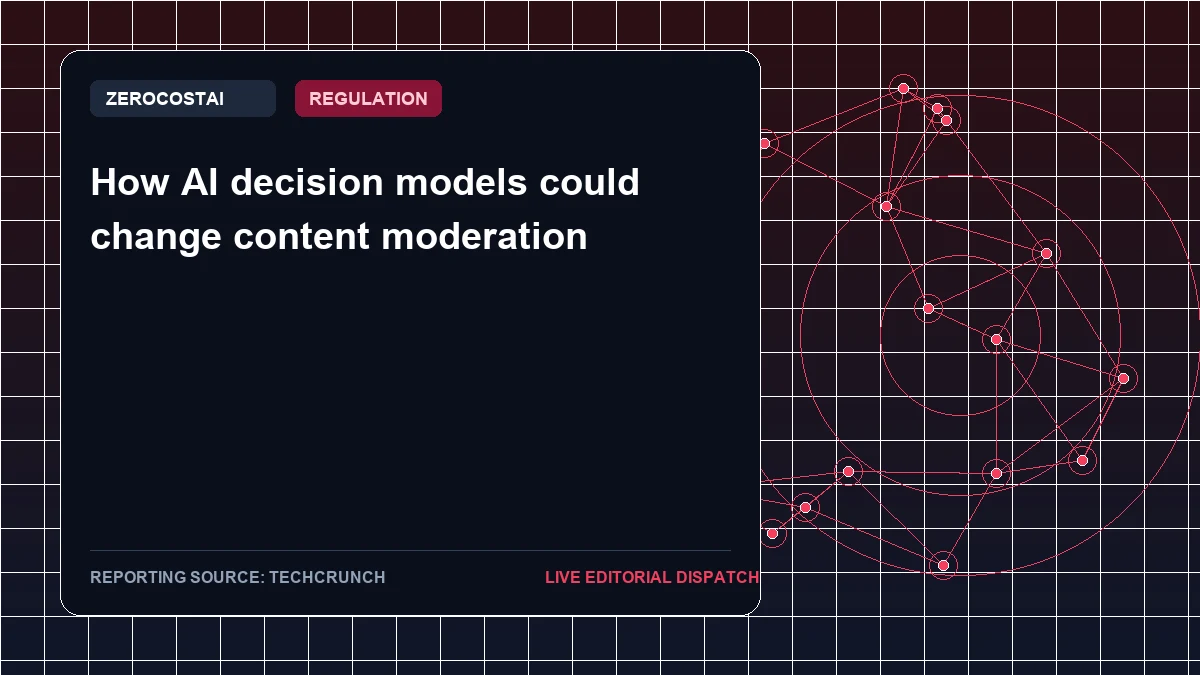 How AI decision models could change content moderation
