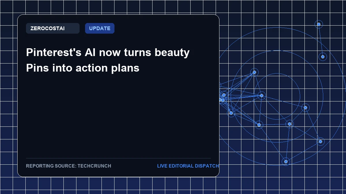 Pinterest's AI now turns beauty Pins into action plans