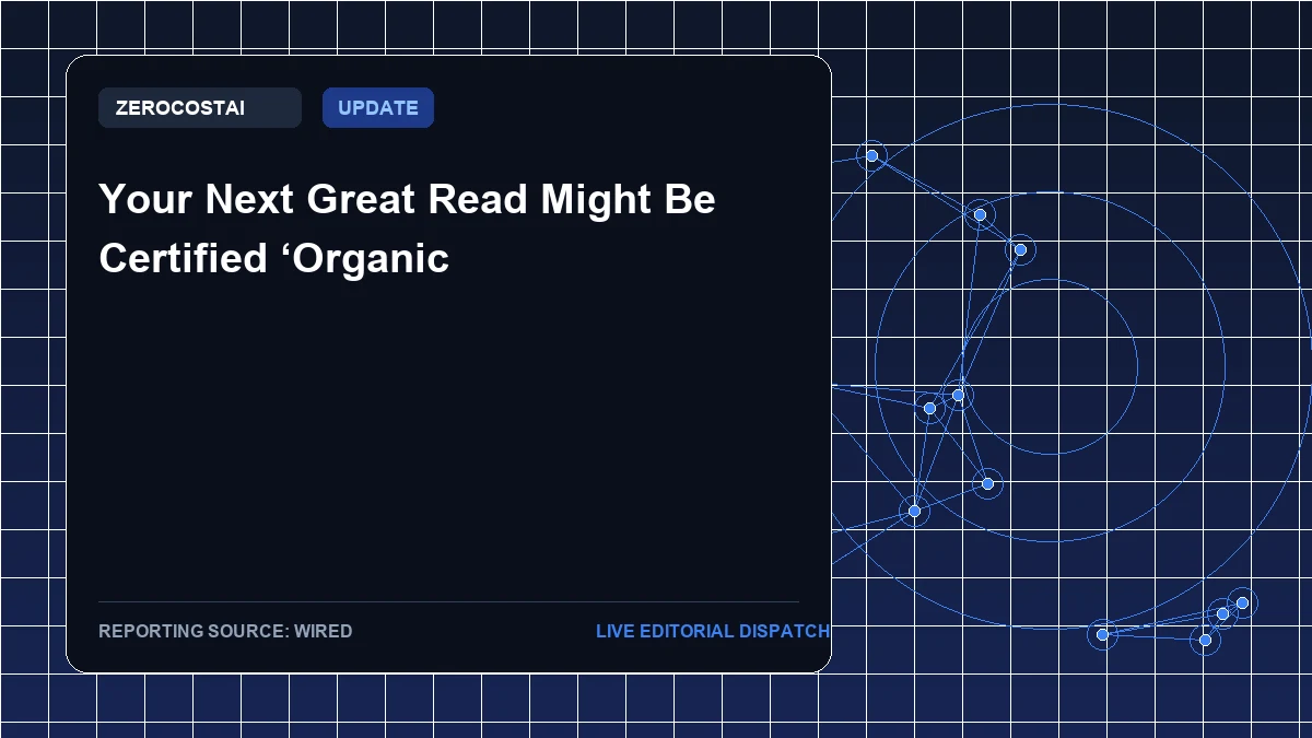 Your Next Great Read Might Be Certified ‘Organic
