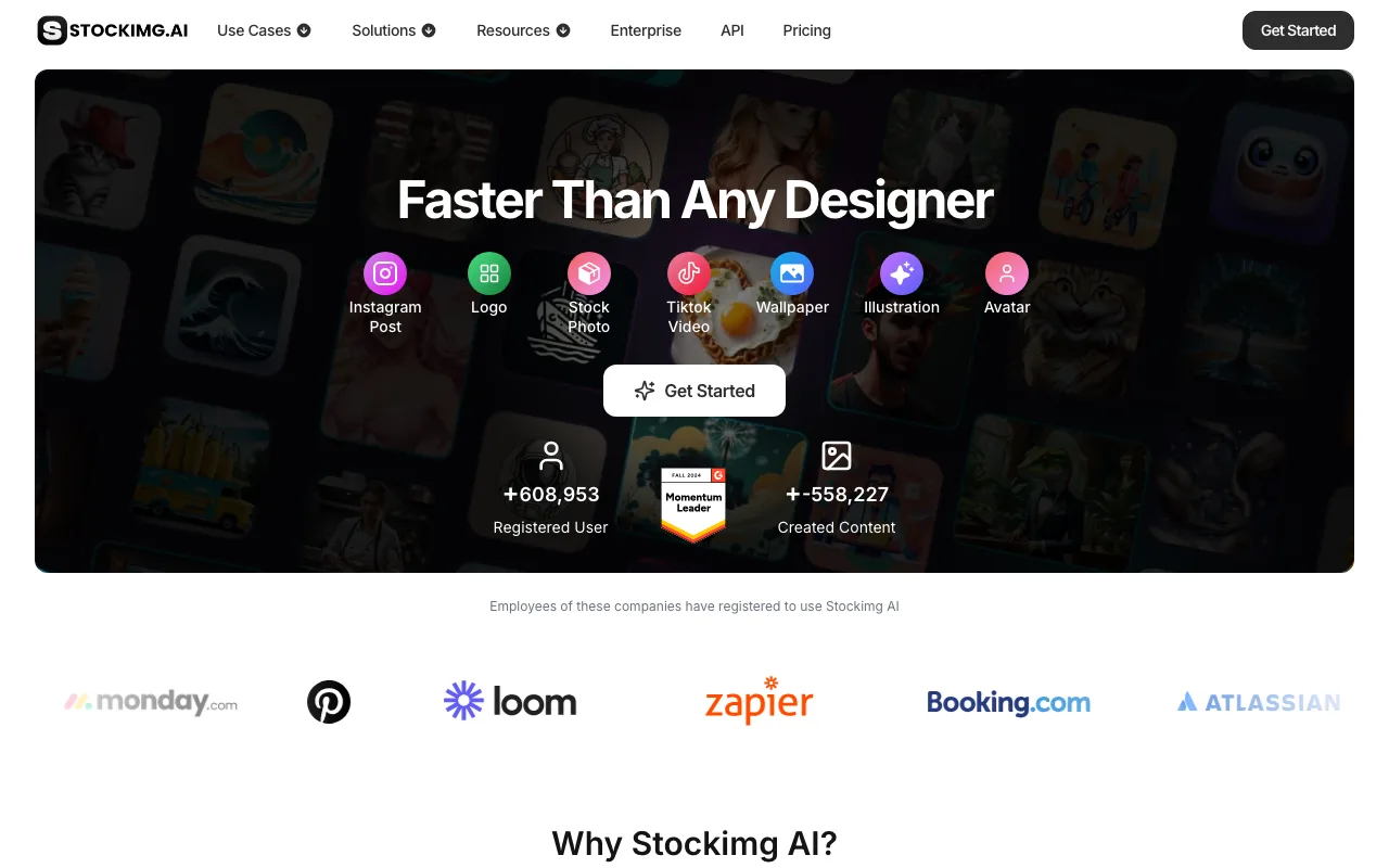 StockImg AI Free AI Tool Interface & Workspace